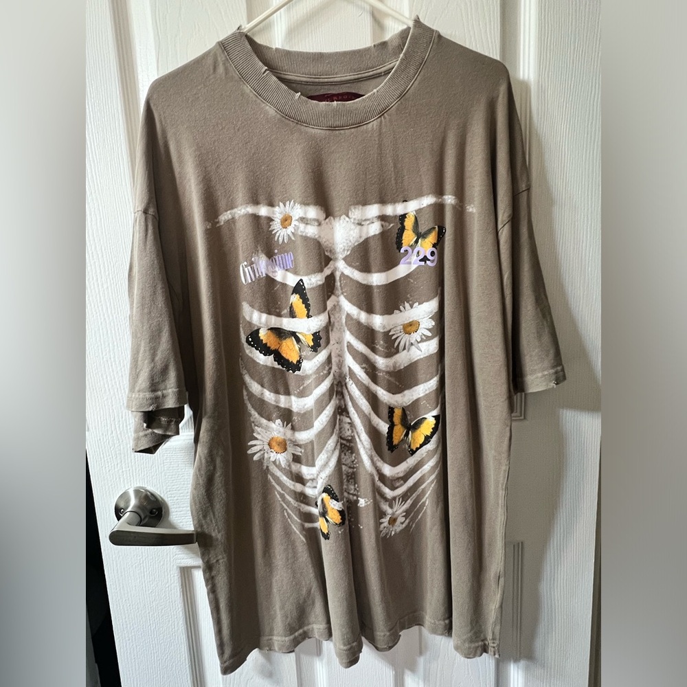 Civil Regime Grey Tee